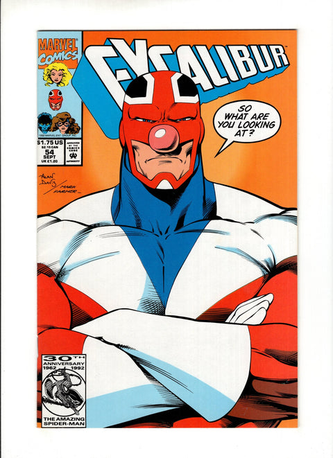 Excalibur, Vol. 1 #54A Marvel Comics 1992