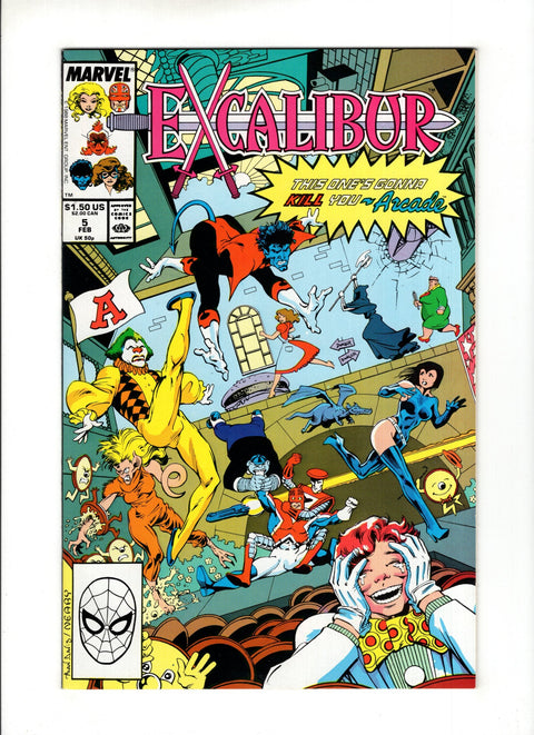 Excalibur, Vol. 1 #5A Marvel Comics 1988