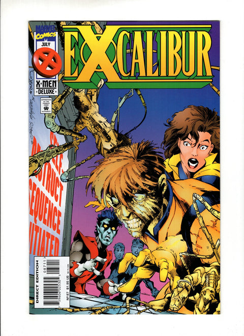 Excalibur, Vol. 1 #87A Marvel Comics 1995