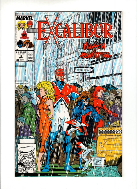 Excalibur, Vol. 1 #8A Marvel Comics 1989