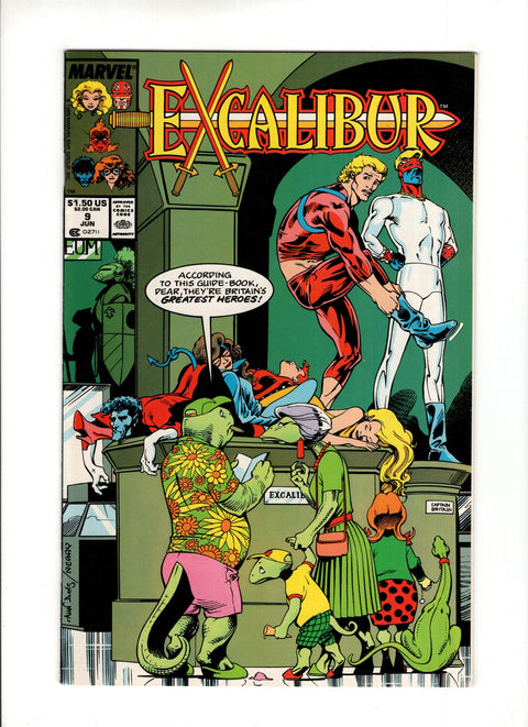 Excalibur, Vol. 1 #9A Marvel Comics 1989