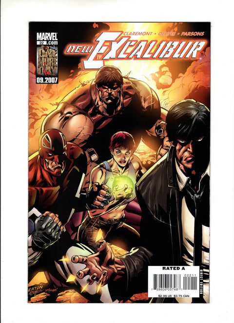 New Excalibur #22A Marvel Comics 2007