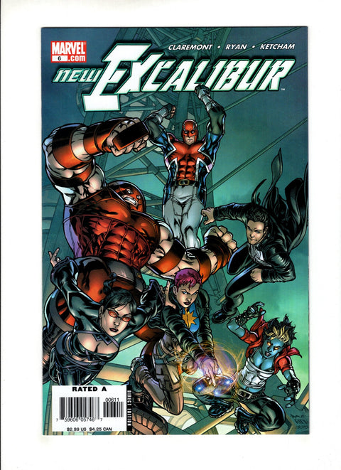 New Excalibur #6A Marvel Comics 2006