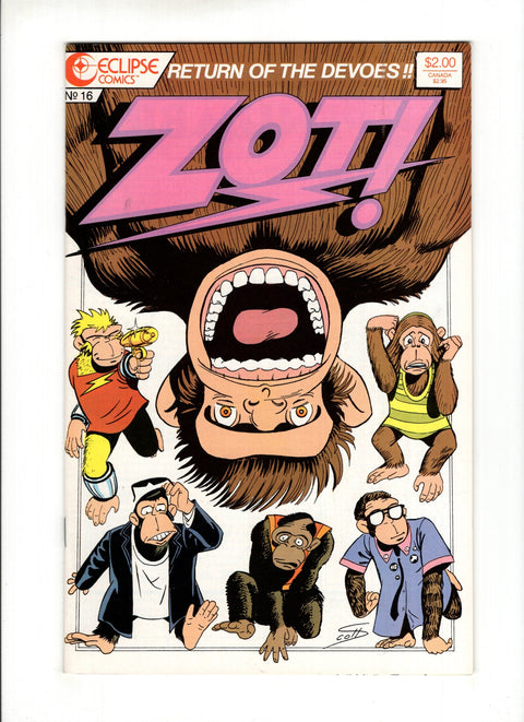 Zot! #16 Eclipse Comics 1987