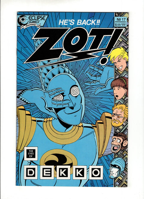 Zot! #17 Eclipse Comics 1988