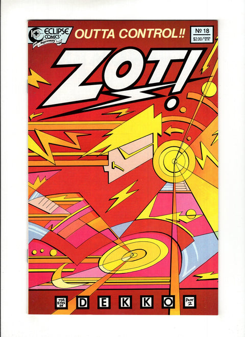 Zot! #18 Eclipse Comics 1988