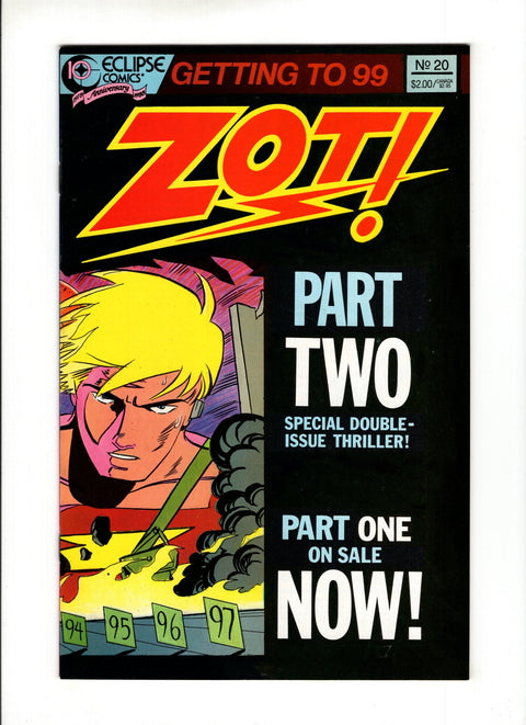 Zot! #20 Eclipse Comics 1988