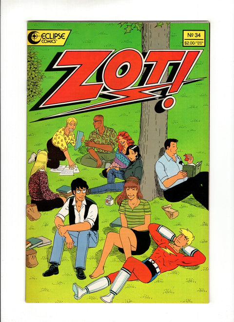 Zot! #34 Eclipse Comics 1990