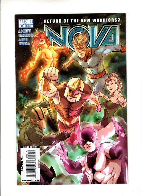 Nova, Vol. 4 #20A Steve Uy Regular Marvel Comics 2008
