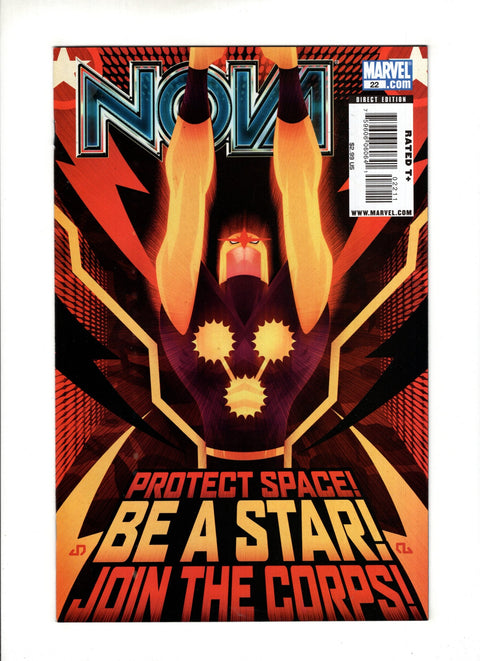 Nova, Vol. 4 #22 Juan Doe Regular Marvel Comics 2009