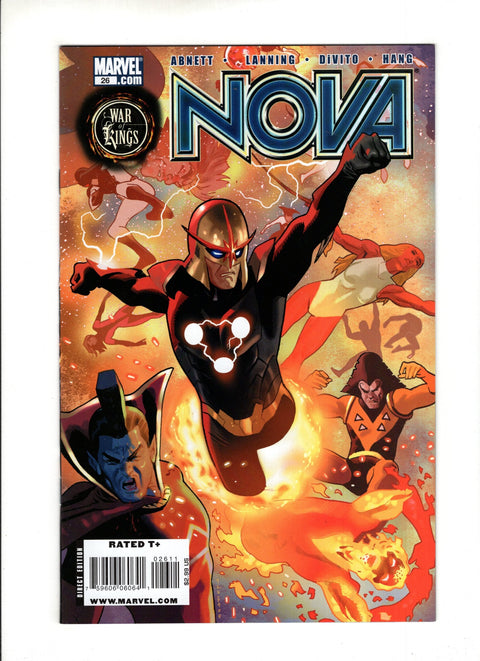 Nova, Vol. 4 #26A Daniel Acuna Regular Cover Marvel Comics 2009