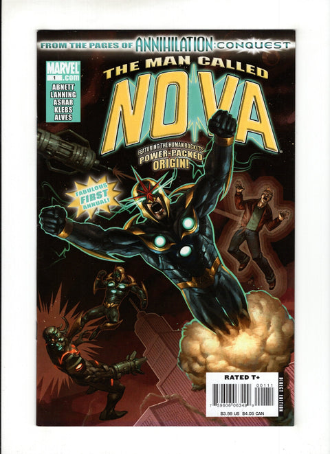 Nova, Vol. 4 Annual #1 Nic Klein Regular Marvel Comics 2008