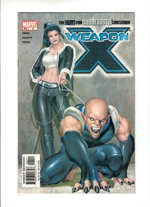 Weapon X, Vol. 2 #4A Marvel Comics 2002