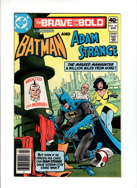 The Brave and the Bold, Vol. 1 #161A DC Comics 1980