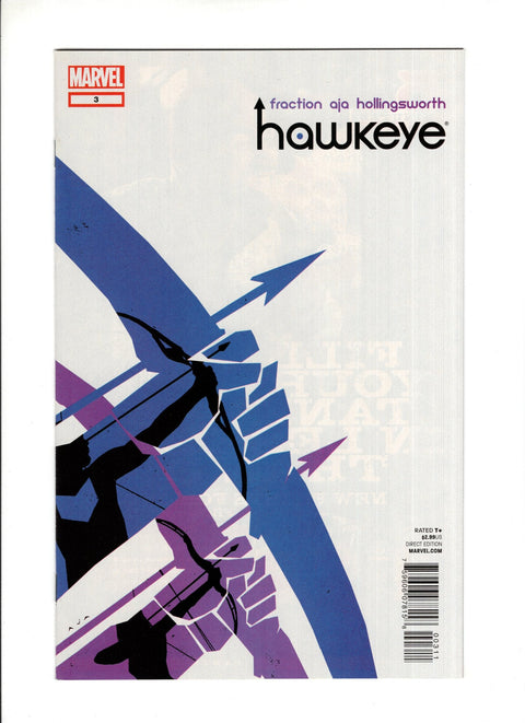 Hawkeye, Vol. 4 #3A 2012   Marvel Comics 2012