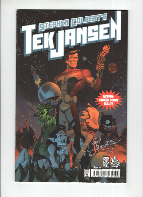 Stephen Colbert's Tek Jansen #1A 2007 Oni Press 2007