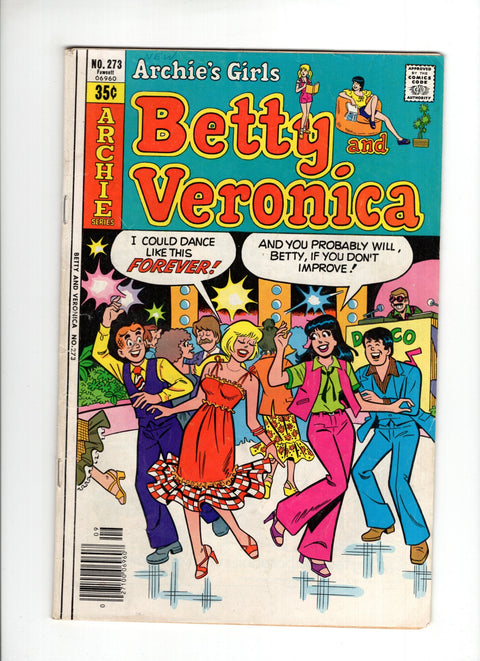 Archie's Girls Betty and Veronica #273 (1978) Archie Comic Publications 1978