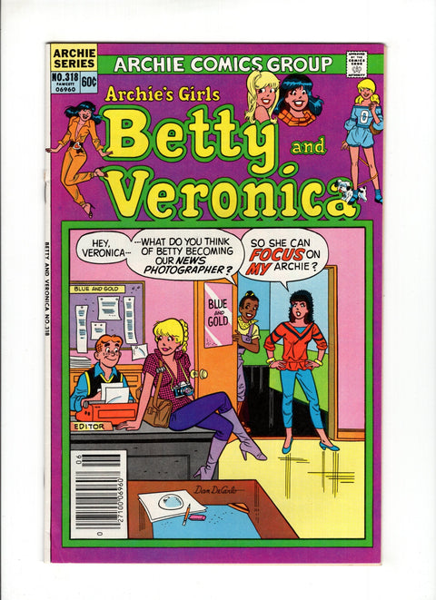Archie's Girls Betty and Veronica #318 (1982) Archie Comic Publications 1982