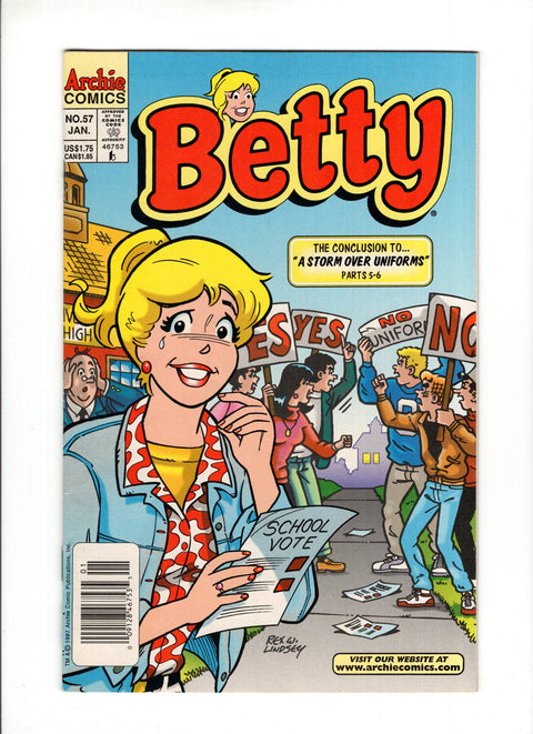Betty #57 (1998) Archie Comic Publications 1998