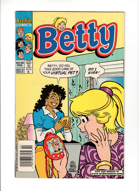 Betty #58 (1998) Archie Comic Publications 1998