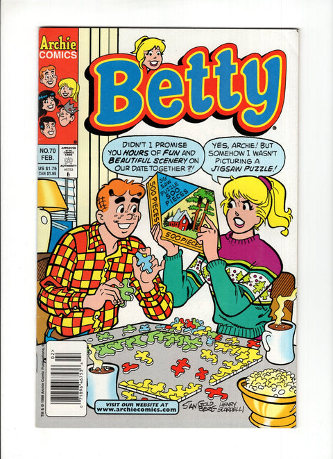 Betty #70 (1999) Archie Comic Publications 1999