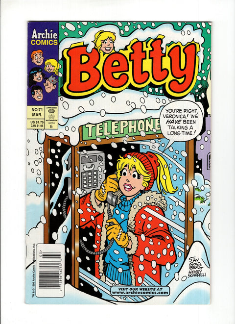 Betty #71 (1999) Archie Comic Publications 1999