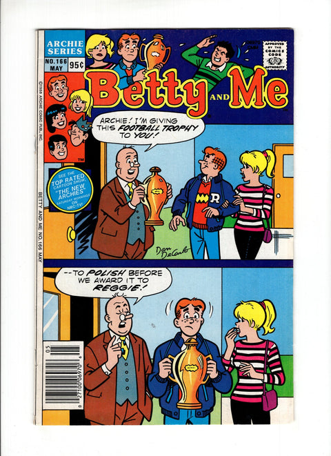Betty and Me #166 (1988) Archie Comic Publications 1988
