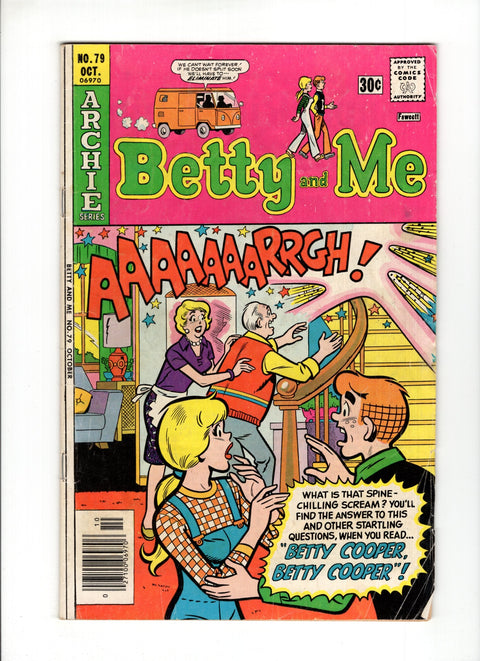 Betty and Me #79 (1976) Archie Comic Publications 1976