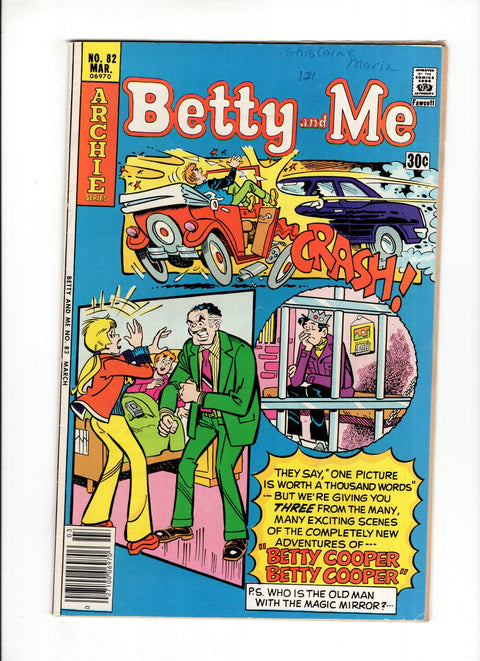 Betty and Me #82 (1977) Archie Comic Publications 1977