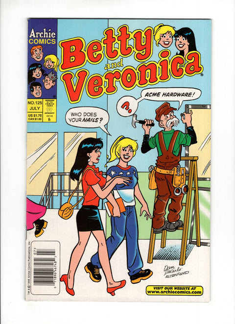Betty & Veronica, Vol. 1 #125 (1998) Archie Comic Publications 1998