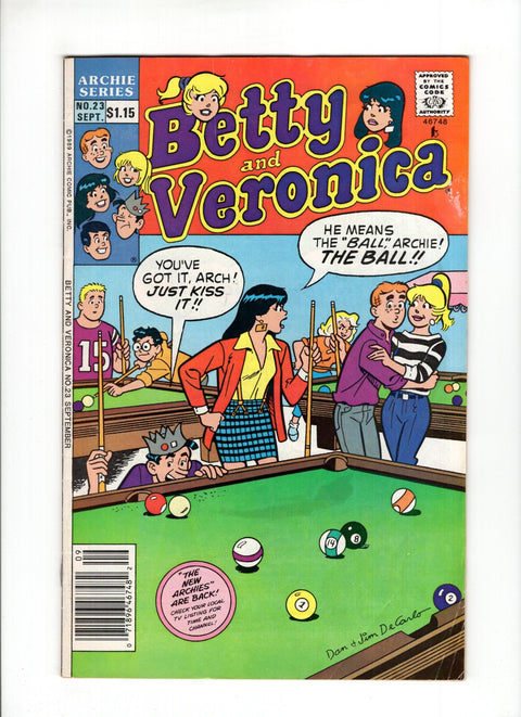Betty & Veronica, Vol. 1 #23C (1989) CPV Archie Comic Publications 1989