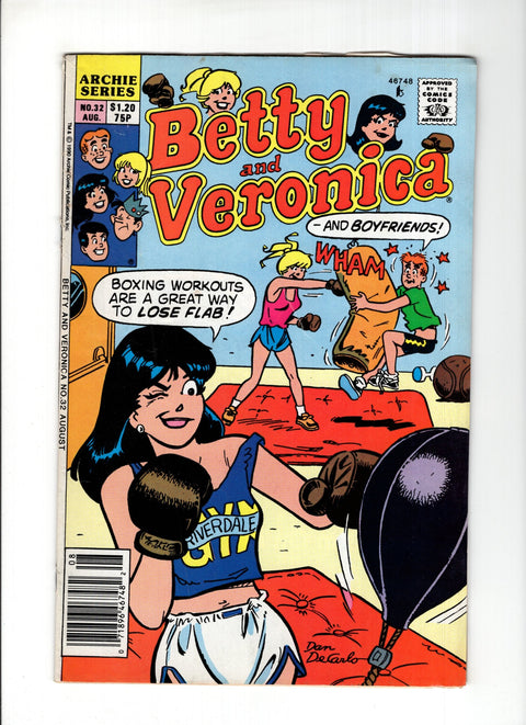 Betty & Veronica, Vol. 1 #32C (1990) CPV Archie Comic Publications 1990