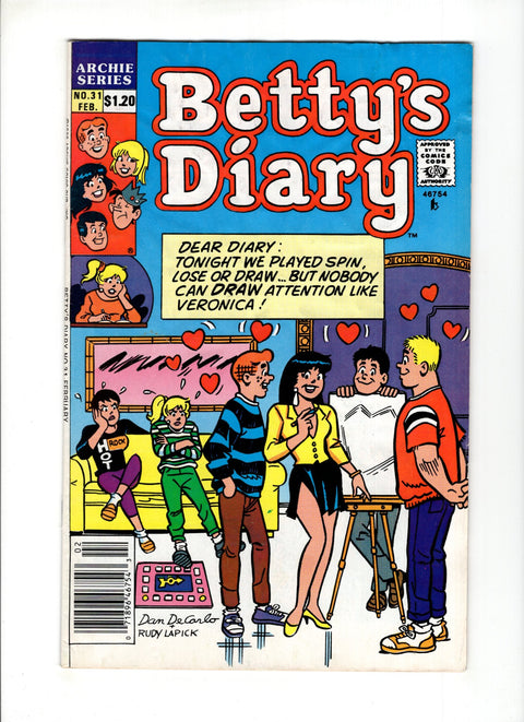 Betty's Diary #31 (1990) Archie Comic Publications 1990