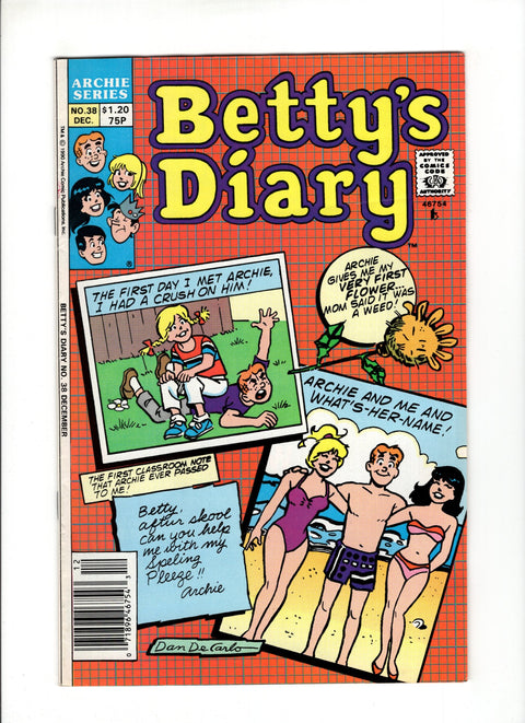Betty's Diary #38 (1990) Archie Comic Publications 1990