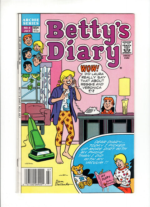 Betty's Diary #9 (1987) Archie Comic Publications 1987