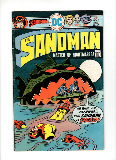 The Sandman, Vol. 1 #6 (1976) DC Comics 1976
