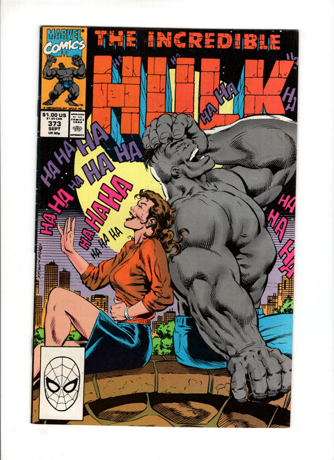 The Incredible Hulk, Vol. 1 #373A (1990) Marvel Comics 1990