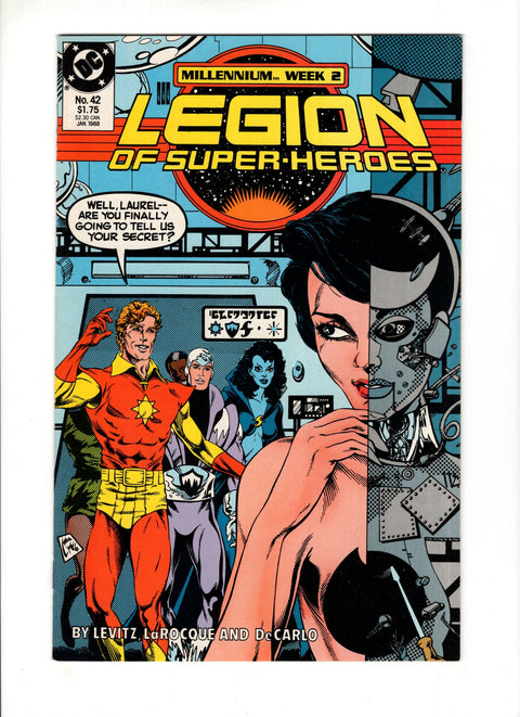 Legion of Super-Heroes, Vol. 3 #42 (1988)   DC Comics 1988