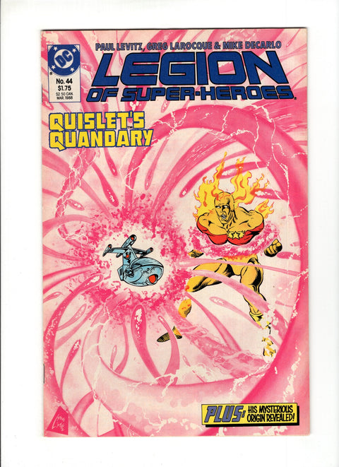 Legion of Super-Heroes, Vol. 3 #44 (1988)   DC Comics 1988