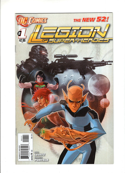 Legion of Super-Heroes, Vol. 7 #1A (2011) DC Comics 2011