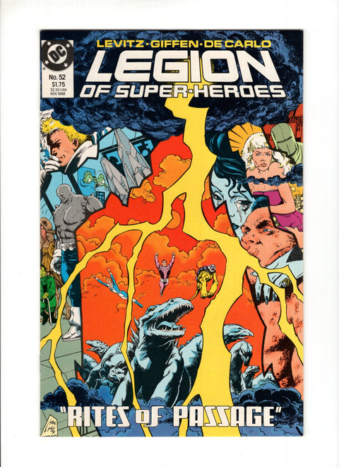 Legion of Super-Heroes, Vol. 3 #52 (1988)   DC Comics 1988