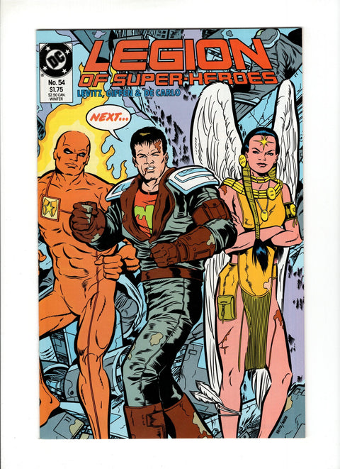Legion of Super-Heroes, Vol. 3 #54 (1988)   DC Comics 1988