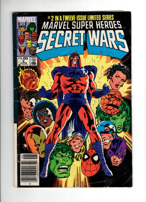 Marvel Super Heroes Secret Wars #2C (1984) CPV Marvel Comics 1984