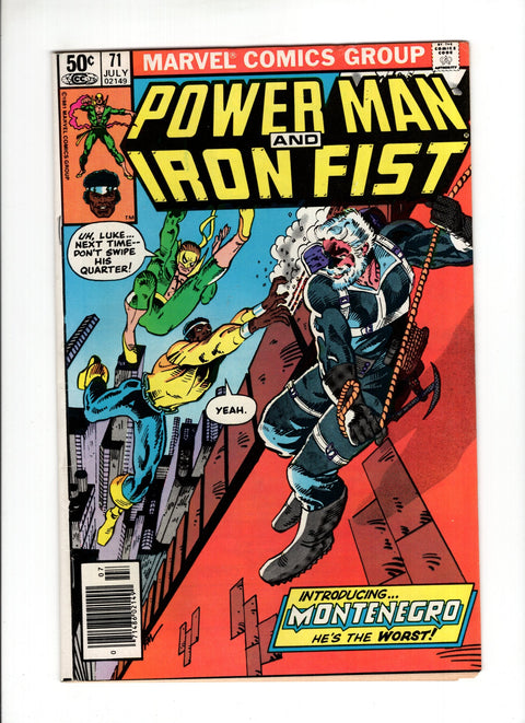 Power Man And Iron Fist, Vol. 1 #71A (1981) Marvel Comics 1981