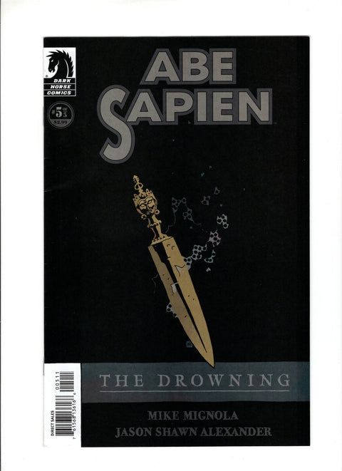 Abe Sapien: The Drowning #5 (2008)   Dark Horse Comics 2008