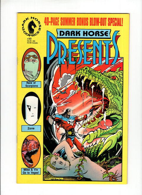 Dark Horse Presents, Vol. 1 #33 (1989) Dark Horse Comics 1989
