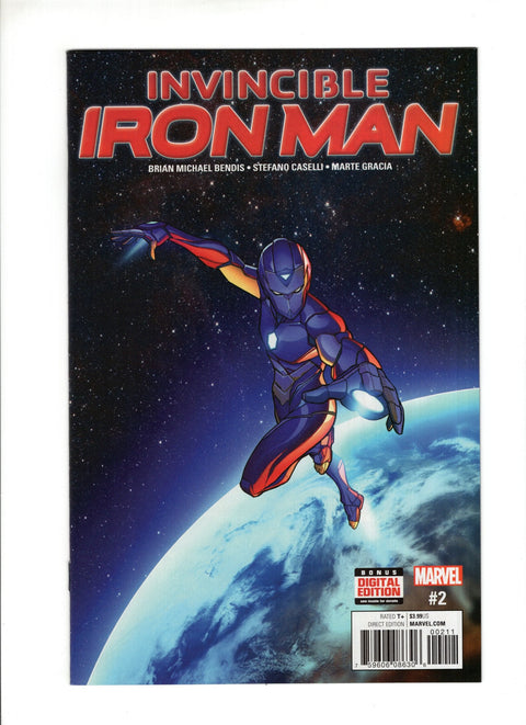 Invincible Iron Man, Vol. 3 #2A (2016) Marvel Comics 2016