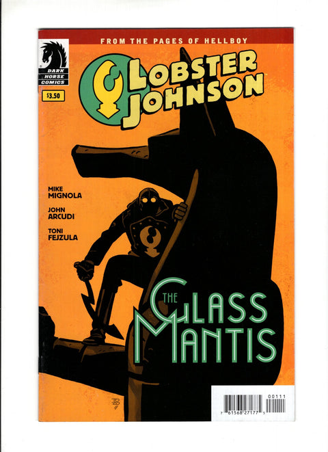 Lobster Johnson: The Glass Mantis #1 (2015) Dark Horse Comics 2015