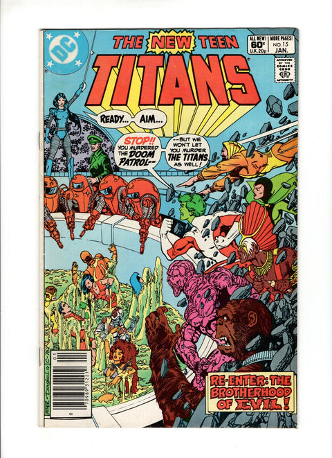 The New Teen Titans, Vol. 1 #15A (1982) DC Comics 1982