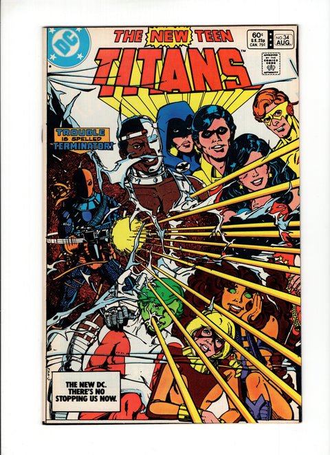 The New Teen Titans, Vol. 1 #34A (1983) DC Comics 1983